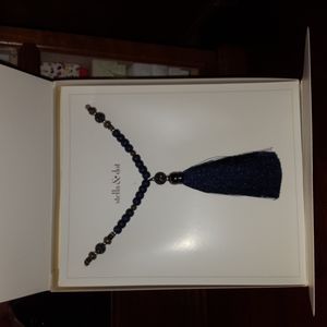 Navy Stella & Dot Necklace